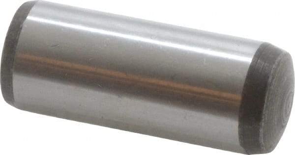 Value Collection - 20mm Diam x 50mm Pin Length Alloy Steel Pull Out Dowel Pin - C 57-63 Hardness, 1 Rounded & 1 Threaded End - Americas Industrial Supply