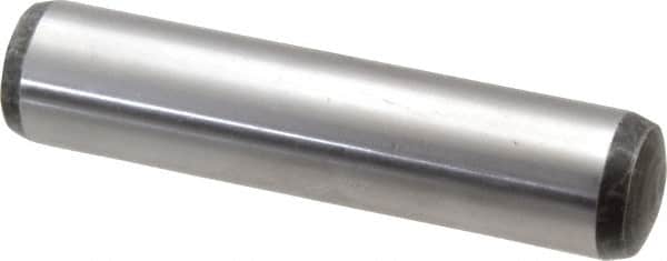 Value Collection - 20mm Diam x 90mm Pin Length Alloy Steel Pull Out Dowel Pin - C 57-63 Hardness, 1 Rounded & 1 Threaded End - Americas Industrial Supply
