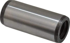 Value Collection - 25mm Diam x 60mm Pin Length Alloy Steel Pull Out Dowel Pin - C 57-63 Hardness, 1 Rounded & 1 Threaded End - Americas Industrial Supply