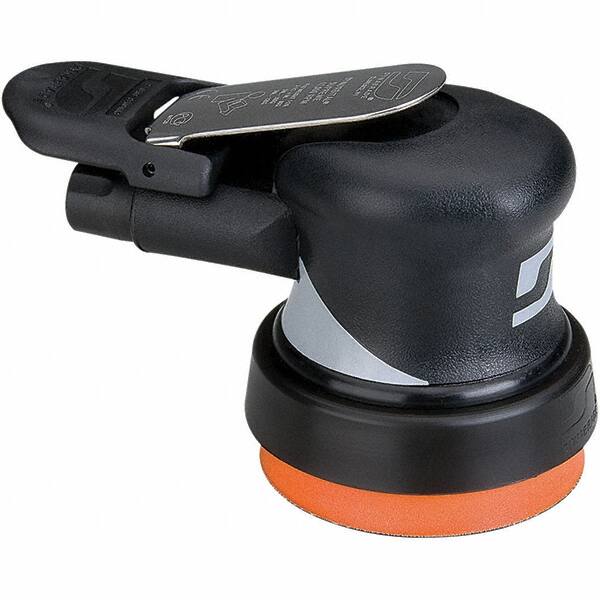 Dynabrade - 18 CFM Air Consumption, Palm Air Orbital Sander - Round Pad, - Americas Industrial Supply