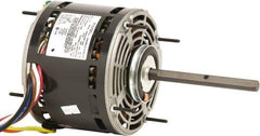 US Motors - 3/4 hp, OPAO Enclosure, Auto Thermal Protection, 1,075 RPM, 460 Volt, 60 Hz, Industrial Electric AC/DC Motor - Size 48 Frame, Stud Mount, 2 Speed, Ball Bearings, 2.2 Full Load Amps, B Class Insulation, CCW Lead End Rev - Americas Industrial Supply