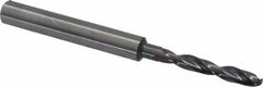 Guhring - 3.7mm 140° Solid Carbide Jobber Drill - Americas Industrial Supply