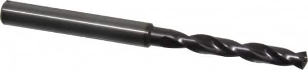 Guhring - #13 140° Solid Carbide Jobber Drill - FIREX Finish, Right Hand Cut, Spiral Flute, Straight Shank, 74mm OAL, SU Point - Americas Industrial Supply