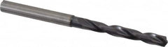 Guhring - 5.4mm 140° Solid Carbide Jobber Drill - FIREX Finish, Right Hand Cut, Spiral Flute, Straight Shank, 82mm OAL, SU Point - Americas Industrial Supply