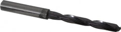 Guhring - 6.2mm 140° Solid Carbide Jobber Drill - FIREX Finish, Right Hand Cut, Spiral Flute, Straight Shank, 91mm OAL, SU Point - Americas Industrial Supply