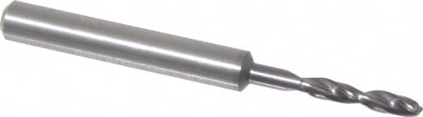 Guhring - 0.122" 140° Spiral Flute Solid Carbide Screw Machine Drill Bit - Americas Industrial Supply