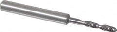 Guhring - 0.122" 140° Spiral Flute Solid Carbide Screw Machine Drill Bit - Americas Industrial Supply