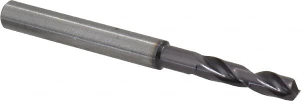 Guhring - #13 140° Spiral Flute Solid Carbide Screw Machine Drill Bit - Americas Industrial Supply