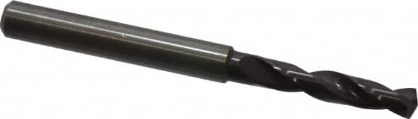 Guhring - 0.1929" 140° Spiral Flute Solid Carbide Screw Machine Drill Bit - Americas Industrial Supply