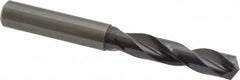Guhring - 0.3622" 140° Spiral Flute Solid Carbide Screw Machine Drill Bit - FIREX Finish, Right Hand Cut, 47mm Flute Length, 89mm OAL, SU Point, Straight Shank - Americas Industrial Supply