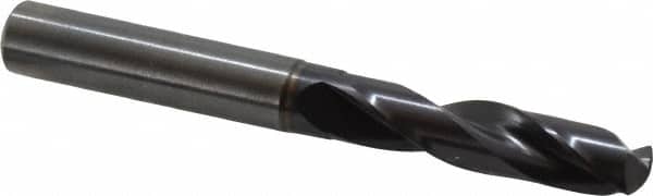 Guhring - 0.378" 140° Spiral Flute Solid Carbide Screw Machine Drill Bit - Americas Industrial Supply