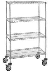 Quantum Storage - 72" Wide, 1" High, Open Shelving Wire Shelving Shelf - Americas Industrial Supply