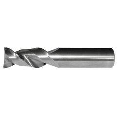 Kennametal - 5/8", 2 Flute, Single End, Solid Carbide, 0.03" Corner Radius End Mill - 5" OAL, 45° Helix, Right Hand Flute, 2-1/2" LOC, Right Hand Cut - Americas Industrial Supply