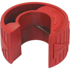 Rothenberger - 3/4" Pipe Capacity, Pipe Cutter - Cuts Plastic, PVC, CPVC, 2" OAL - Americas Industrial Supply