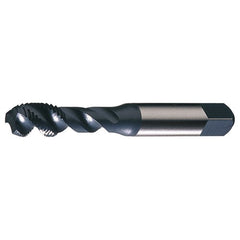 M12x1.75 3 Flute D6 HSS (M4) CNC For Soft Metals Spiral Flute for Steel and Stainless Steel- Steam Oxide - Exact Industrial Supply