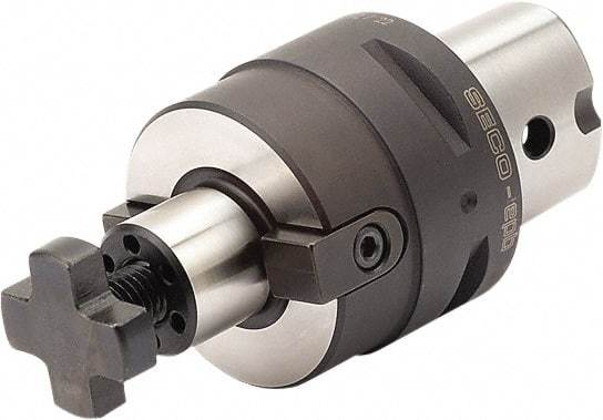 Seco - C4 Modular Connection 22mm Pilot Diam Shell Mill Holder - 40mm Flange to Nose End Projection, 48mm Nose Diam, Through-Spindle Coolant - Exact Industrial Supply