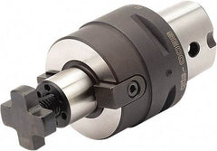 Seco - C4 Modular Connection 22mm Pilot Diam Shell Mill Holder - 40mm Flange to Nose End Projection, 48mm Nose Diam, Through-Spindle Coolant - Exact Industrial Supply
