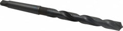 Chicago-Latrobe - 43/64", 2MT 118° Point High Speed Steel Taper Shank Drill Bit - Oxide Finish, 5-3/8" Flute Length, 9-1/4" OAL, Spiral Flute, Series 110 - Americas Industrial Supply