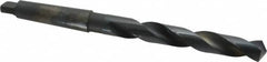 Chicago-Latrobe - 55/64", 3MT 118° Point High Speed Steel Taper Shank Drill Bit - Oxide Finish, 6-1/8" Flute Length, 10-3/4" OAL, Spiral Flute, Series 110 - Americas Industrial Supply