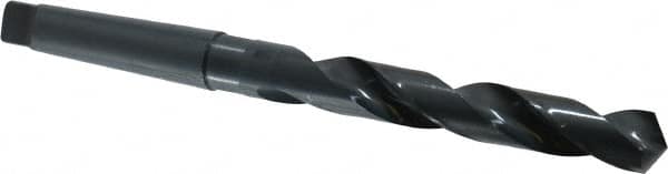 Chicago-Latrobe - 29/32", 3MT 118° Point High Speed Steel Taper Shank Drill Bit - Oxide Finish, 6-1/8" Flute Length, 10-3/4" OAL, Spiral Flute, Series 110 - Americas Industrial Supply