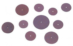 Tru-Maxx - 16" 46 Grit Aluminum Oxide Cutoff Wheel - 1/8" Thick, 1" Arbor, 2,268 Max RPM, Use with Stationary Tools - Americas Industrial Supply