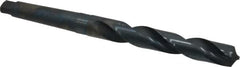 Chicago-Latrobe - 1-1/64", 3MT 118° Point High Speed Steel Taper Shank Drill Bit - Oxide Finish, 6-1/2" Flute Length, 11-1/8" OAL, Spiral Flute, Series 110 - Americas Industrial Supply