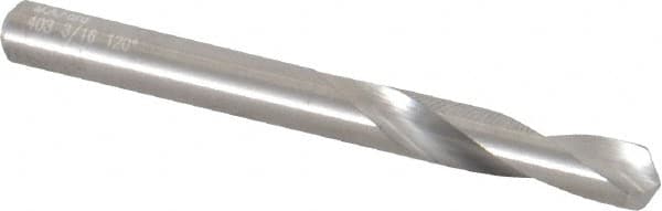 M.A. Ford - 3/16" Body Diam, 120°, 2" OAL, Solid Carbide Spotting Drill - Americas Industrial Supply