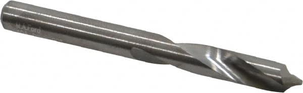 M.A. Ford - 5mm Body Diam, 90°, 51mm OAL, Solid Carbide Spotting Drill - Americas Industrial Supply