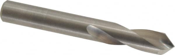 M.A. Ford - 8mm Body Diam, 90°, 64mm OAL, Solid Carbide Spotting Drill - Americas Industrial Supply