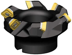 Kennametal - 124.97mm Cut Diam, 1" Arbor Hole, 6.6mm Max Depth of Cut, 45° Indexable Chamfer & Angle Face Mill - 6 Inserts, SEKT 1404... Insert, Right Hand Cut, 6 Flutes, Series KSSM - Americas Industrial Supply