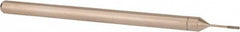 Made in USA - 3/32" Head Thickness CBN Grinding Pin - 1/8" Shank Diam x 2" Shank Length, Coarse Grade - Americas Industrial Supply
