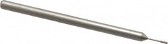 Made in USA - 3/32" Head Thickness CBN Grinding Pin - 1/8" Shank Diam x 2" Shank Length, Coarse Grade - Americas Industrial Supply