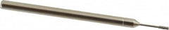 Made in USA - 1/8" Head Thickness CBN Grinding Pin - 1/8" Shank Diam x 1-7/8" Shank Length, Coarse Grade - Americas Industrial Supply