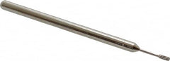 Made in USA - 1/8" Head Thickness CBN Grinding Pin - 1/8" Shank Diam x 1-7/8" Shank Length, Coarse Grade - Americas Industrial Supply