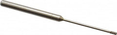 Made in USA - 1/8" Head Thickness CBN Grinding Pin - 1/8" Shank Diam x 1-1/4" Shank Length - Americas Industrial Supply