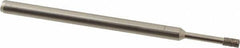 Made in USA - 5/32" Head Thickness CBN Grinding Pin - 1/8" Shank Diam x 1-3/4" Shank Length, Coarse Grade - Americas Industrial Supply