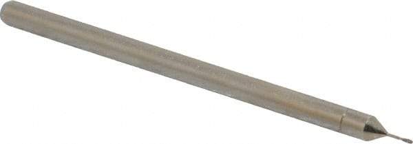 Made in USA - 1/16" Head Thickness CBN Grinding Pin - 1/8" Shank Diam x 2-1/8" Shank Length, Coarse Grade - Americas Industrial Supply