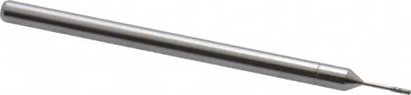 Made in USA - 3/32" Head Thickness Diamond (Abrasive) Grinding Pin - 1/8" Shank Diam x 2" Shank Length, Coarse Grade - Americas Industrial Supply