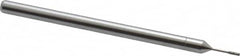 Made in USA - 3/32" Head Thickness Diamond (Abrasive) Grinding Pin - 1/8" Shank Diam x 2" Shank Length, Coarse Grade - Americas Industrial Supply