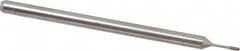 Made in USA - 3/32" Head Thickness Diamond (Abrasive) Grinding Pin - 1/8" Shank Diam x 2" Shank Length, Coarse Grade - Americas Industrial Supply