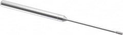 Made in USA - 1/8" Head Thickness Diamond (Abrasive) Grinding Pin - 1/8" Shank Diam x 1-1/4" Shank Length, Coarse/Fine Grade - Americas Industrial Supply