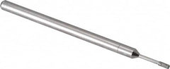 Made in USA - 1/8" Head Thickness Diamond (Abrasive) Grinding Pin - 1/8" Shank Diam x 1-7/8" Shank Length, Coarse/Fine Grade - Americas Industrial Supply