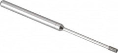 Made in USA - 5/32" Head Thickness Diamond (Abrasive) Grinding Pin - 1/8" Shank Diam x 1-1/4" Shank Length, Coarse/Fine Grade - Americas Industrial Supply