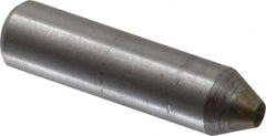 Made in USA - 1" Long x 1/4" Shank Diam Thread Single Point Diamond Dresser - 75° Included Angle - Americas Industrial Supply