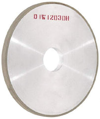 Made in USA - 6" Diam x 1-1/4" Hole x 1/2" Thick, 150 Grit Surface Grinding Wheel - Diamond, Type 1A1, Very Fine Grade - Americas Industrial Supply