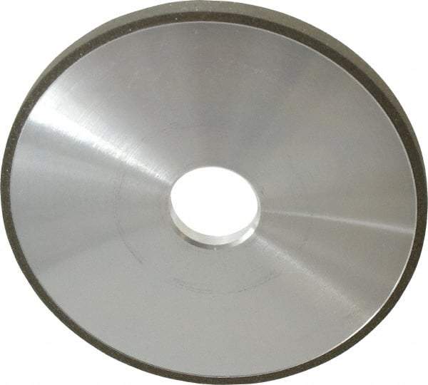 Made in USA - 6" Diam x 1-1/4" Hole x 3/8" Thick, 100 Grit Surface Grinding Wheel - Diamond, Type 1A1, Fine Grade - Americas Industrial Supply