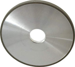 Made in USA - 6" Diam x 1-1/4" Hole x 3/8" Thick, 100 Grit Surface Grinding Wheel - Diamond, Type 1A1, Fine Grade - Americas Industrial Supply