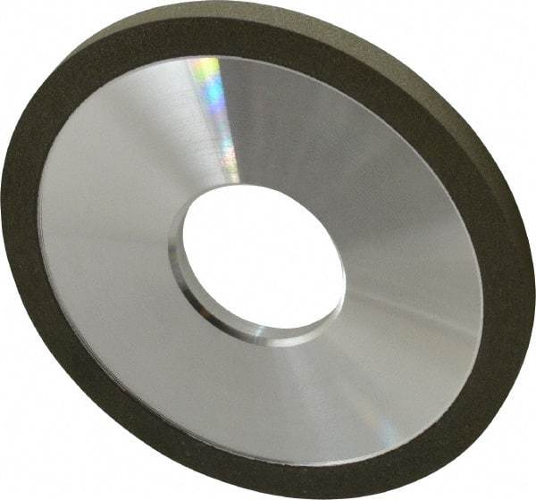 Made in USA - 4" Diam x 1-1/4" Hole x 1/4" Thick, 150 Grit Surface Grinding Wheel - Diamond, Type 1A1, Very Fine Grade - Americas Industrial Supply