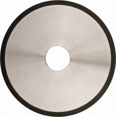Made in USA - 6" Diam x 1-1/4" Hole x 1/8" Thick, G Hardness, 150 Grit Surface Grinding Wheel - Diamond, Type 1A1, Very Fine Grade - Americas Industrial Supply