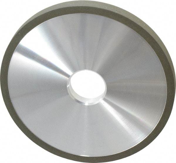 Made in USA - 6" Diam x 1-1/4" Hole x 1/2" Thick, 150 Grit Surface Grinding Wheel - Diamond, Type 1A1, Very Fine Grade - Americas Industrial Supply